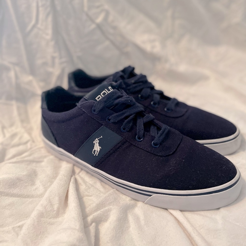 Ralph Lauren baby blue shoes